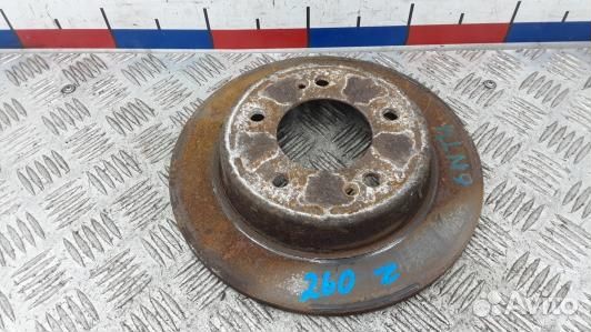 Диск тормозной задний KIA CEE'D 2 (JD) (6NT04LR01)