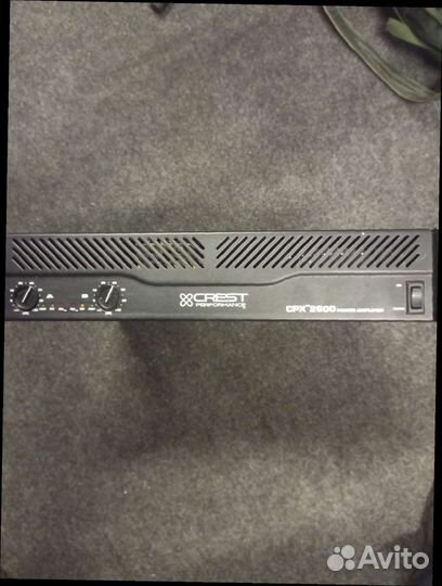Усилитель мощности crest cpx2600