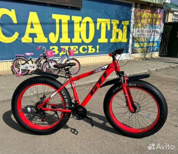 Велосипед фэтбайк