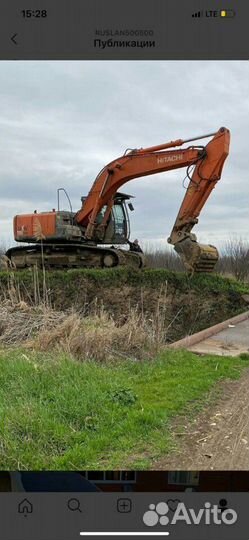 Услуги эксковатора