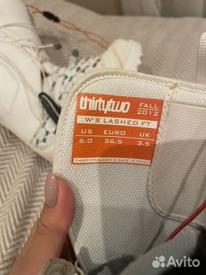 Сноубордические ботинки thirtytwo 36,5