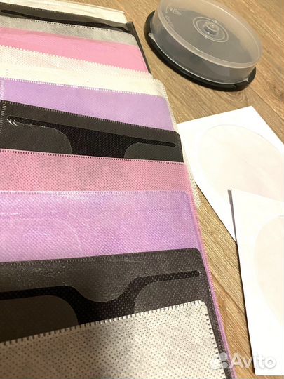 Разная упаковка для компакт дисков