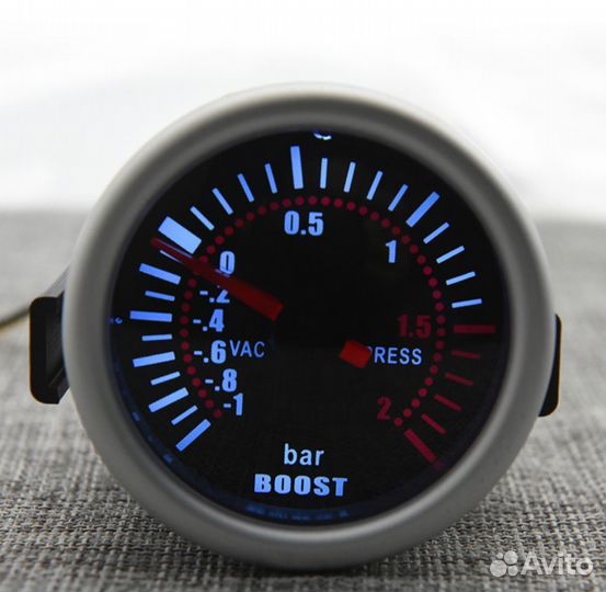 Датчик буста 52 мм механический с подсветкой