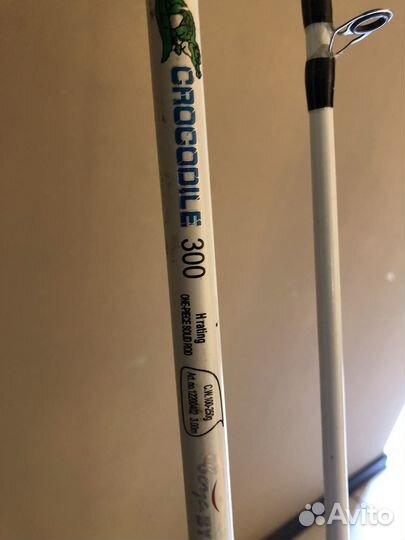 Спиннинг крокодил 3 м