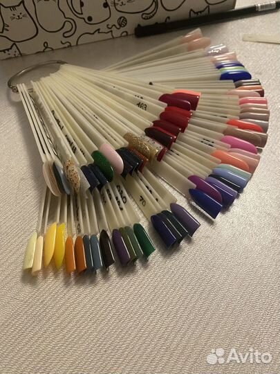 Гель лаки для маникюра 91 шт набор бу