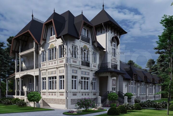 Дом 1104 м² на участке 48 сот.