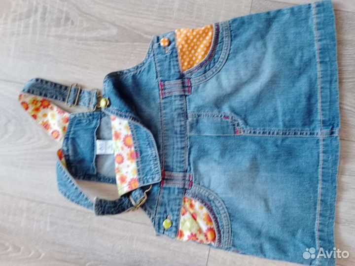 Джинсовые вещи для девочки 3-5 лет