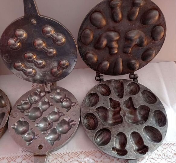 Коллекция форм для печенья, почищены