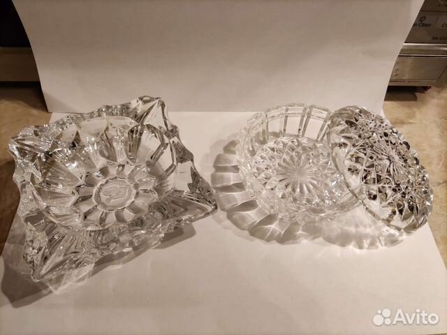 Хрусталь/стекло вазы, стаканы, рюмки