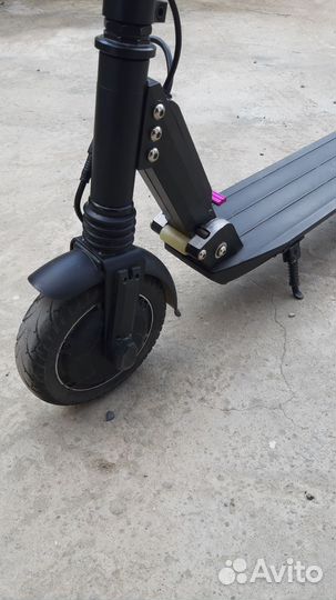 Электросамокат E-scooter севший аккумулятор