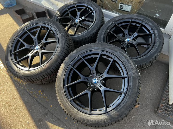 Колеса зимние для g30 бмв диски шины датчики