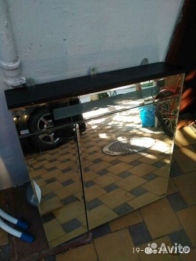 Полка зеркальная европа 70-02