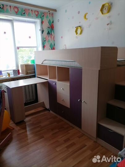 Кровать чердак Астра