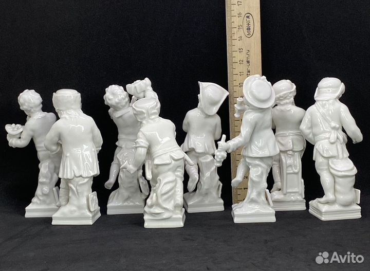 Набор фарфоровых статуэток знаков Зодиака KPM
