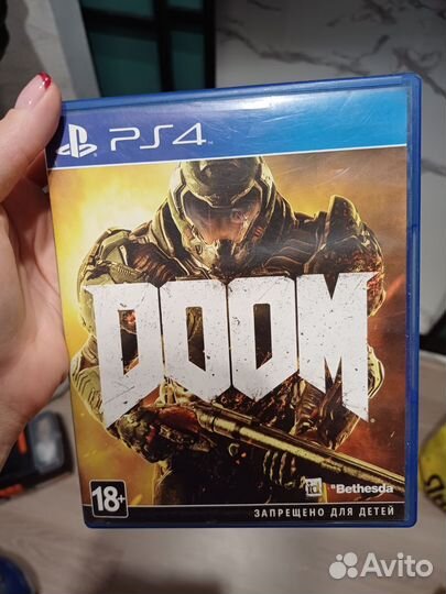 Игра для приставки ps4 doom