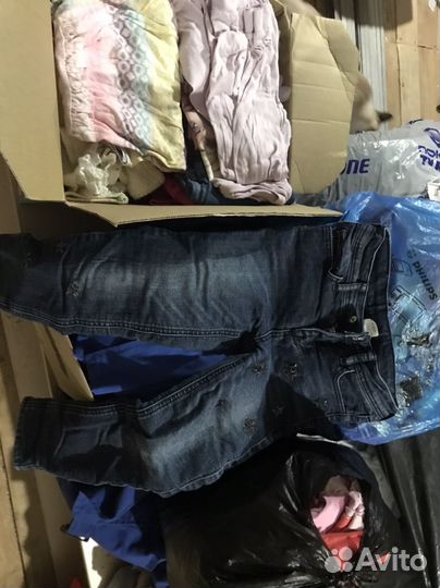 Детские вещи пакетами