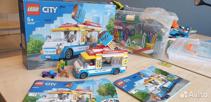 Lego city фургон с мороженым