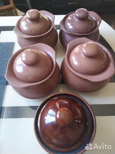 Горшчки для запекания 5 шт
