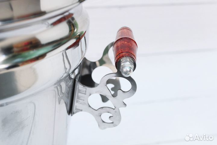 Самовар на дровах 3л с чайником 1,5л и подносом