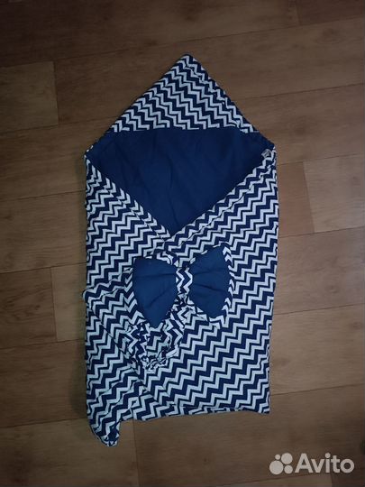 Комплект одеяло конверт, кокон, подушка