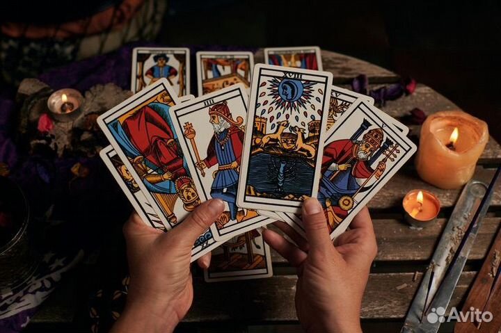 Расклады таро, гадания на картах, снять порчу