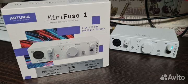 Аудиокарта Arturia minifuse 1