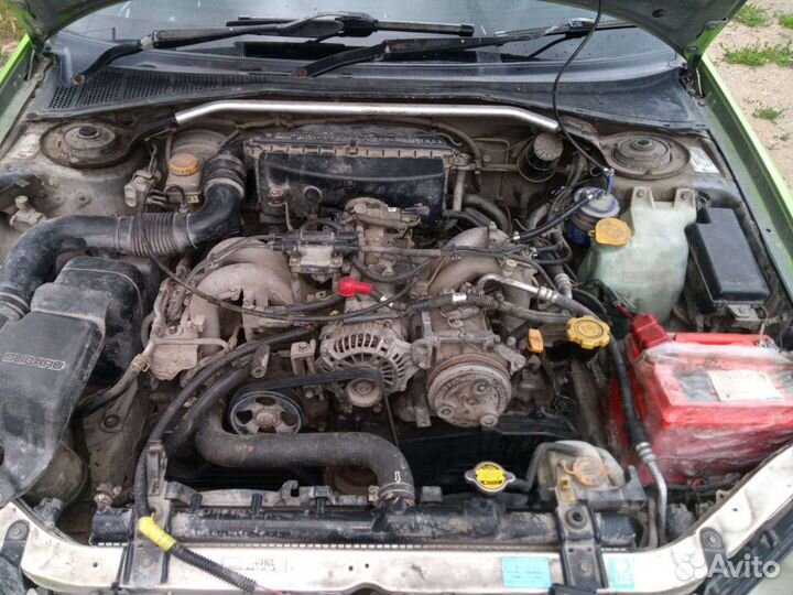 Двигатель на subaru impreza 201