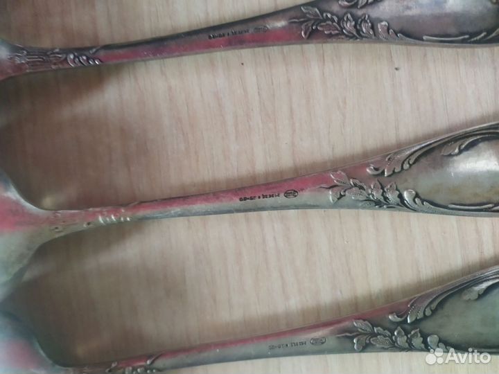 Столовые ложки мельхиор СССР