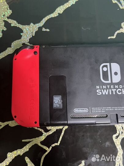 Nintendo switch rev 2 + microSd 256гб