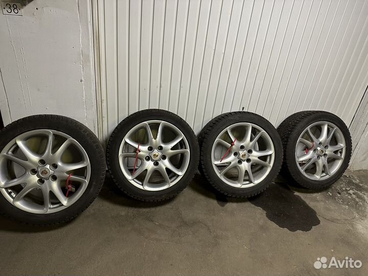 Зимние колеса на Porsche Cayenne