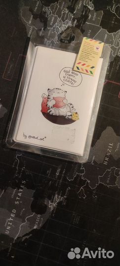 Обложка на паспорт с котиками