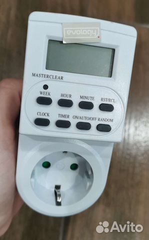 Электронный таймер для вкл/выкл