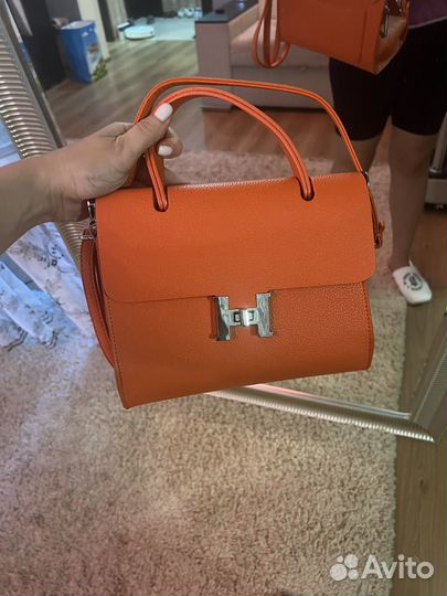 Сумка в стиле hermes
