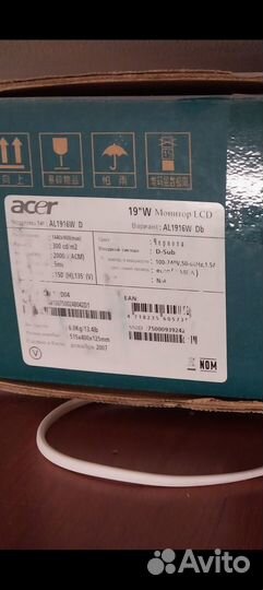 Монитор Acer al1916w