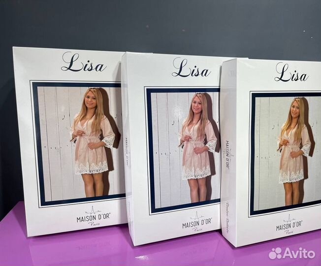 Халат Lisa masion dor