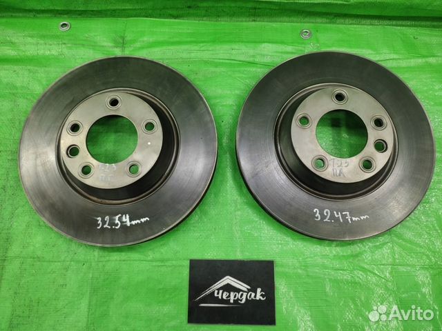 Тормозные диски 5x130 350мм VW Touareg/Cayenne/Q7