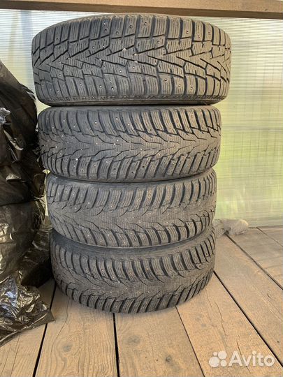 Зимняя резина с дисками на golf 5 r16