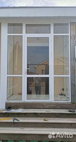 Алюминиевые двери. Входные группы