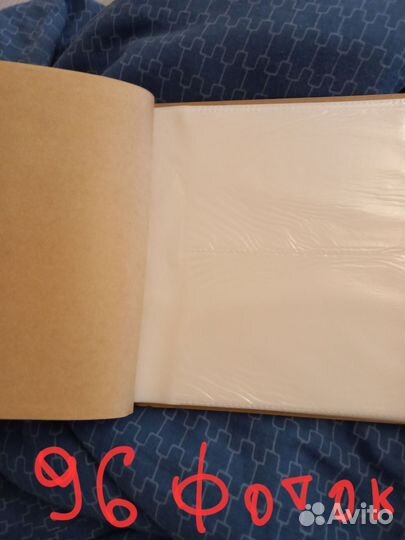 Винтажный альбом для фото 23см на 23см