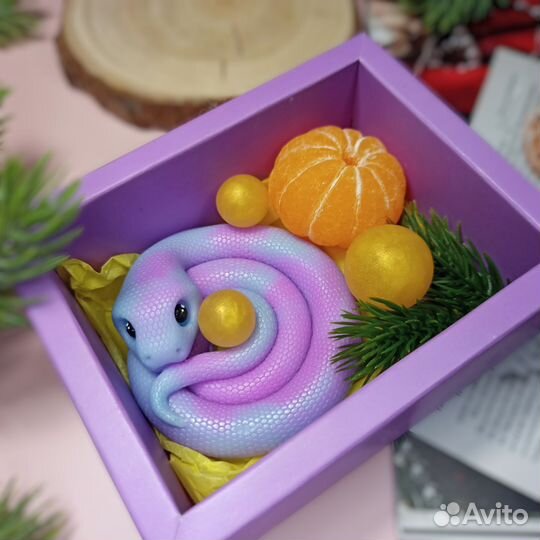 Мыло ручной работы набор со змеей