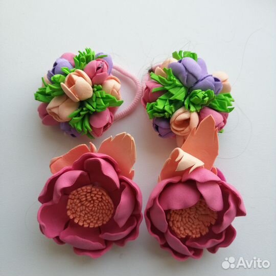 Бесплатно бантики резиночки для волос