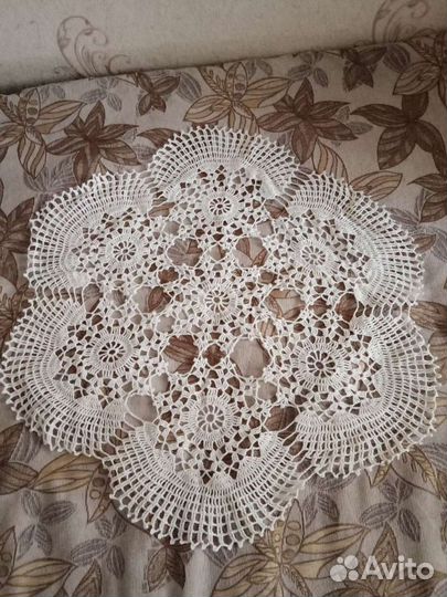 Салфетка вязанная крючком