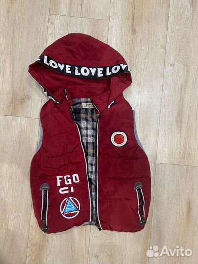 Жилетка для девочки 116