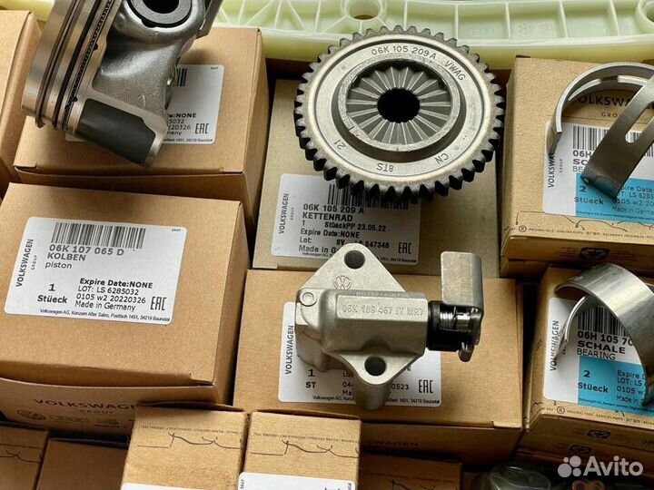Ремкомплект двигателя VAG 1.8 вторая ревизия