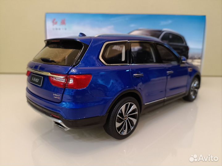 Hongqi HS7 I (19-23г) Синий 1:18