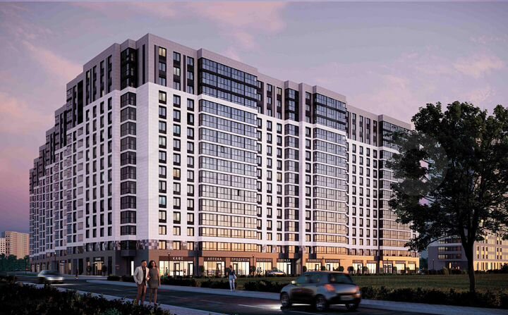 2-к. квартира, 58,6 м², 15/16 эт.