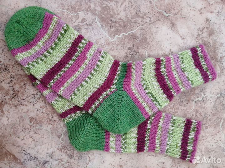 Носки шерстяные, тонкие