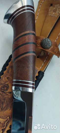 Кованный нож охотничий