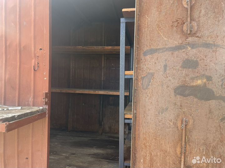 Контейнер металлический бытовка