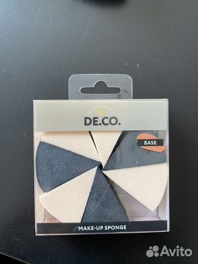 Спонжи для макияжа deco